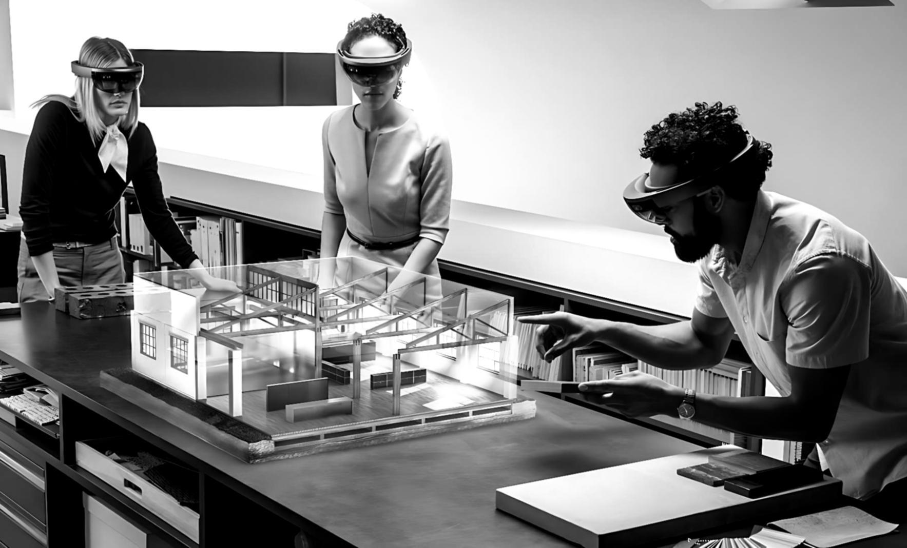 Developer analyzing VR render pipeline output